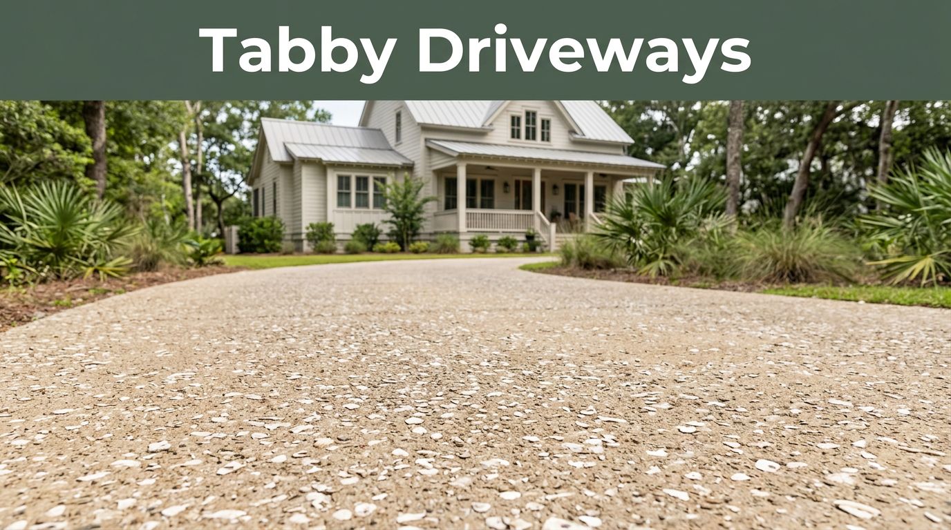 Can Tabby Concrete Work for Charleston Driveways?