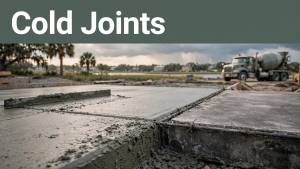 concrete cold joints