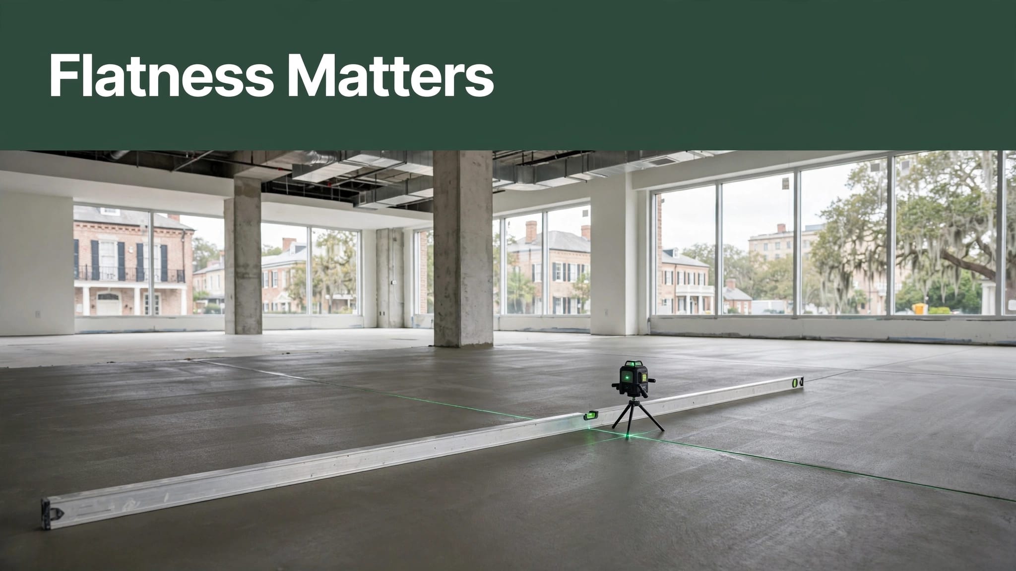 concrete floor flatness
