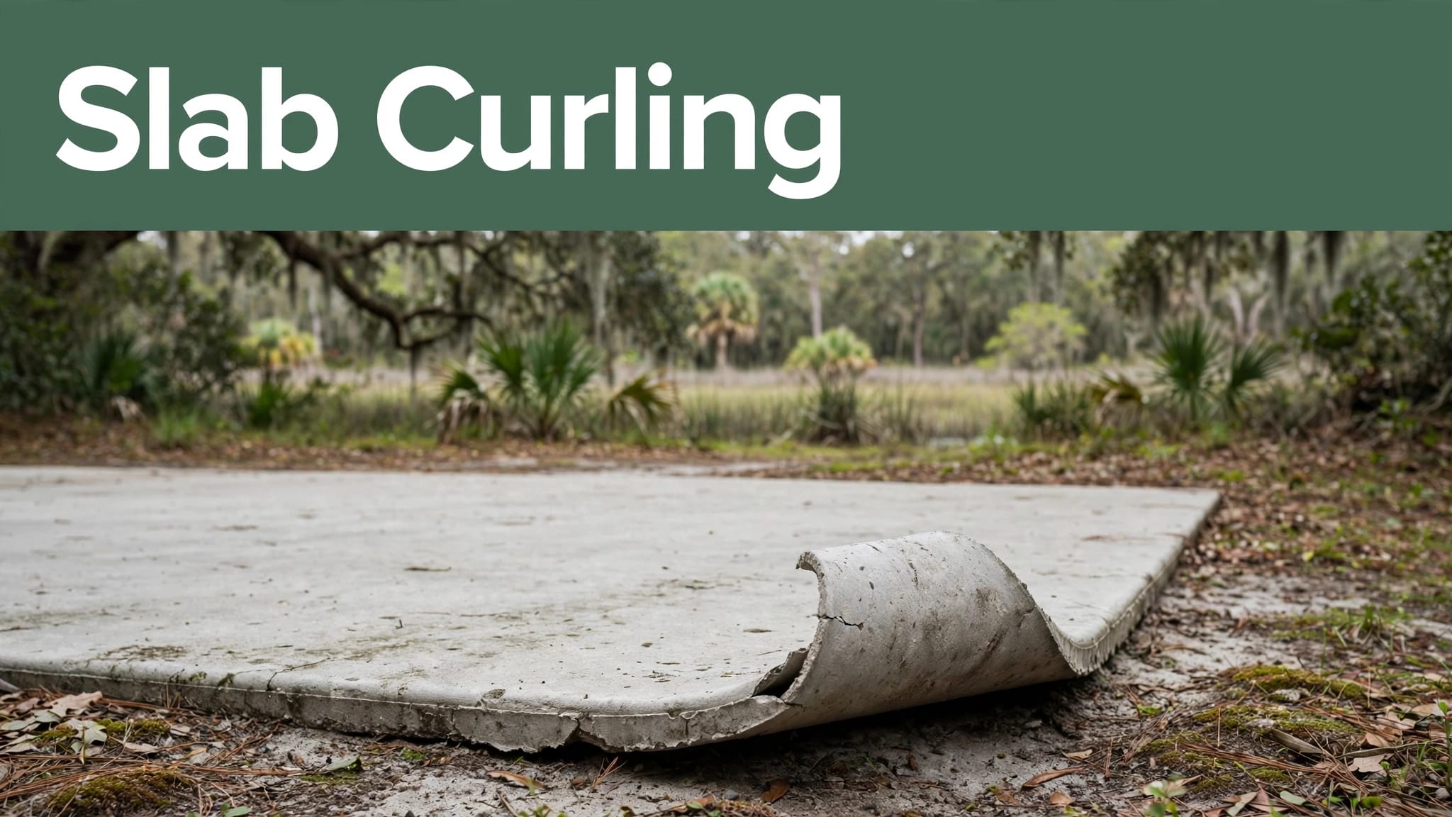 concrete slab curling