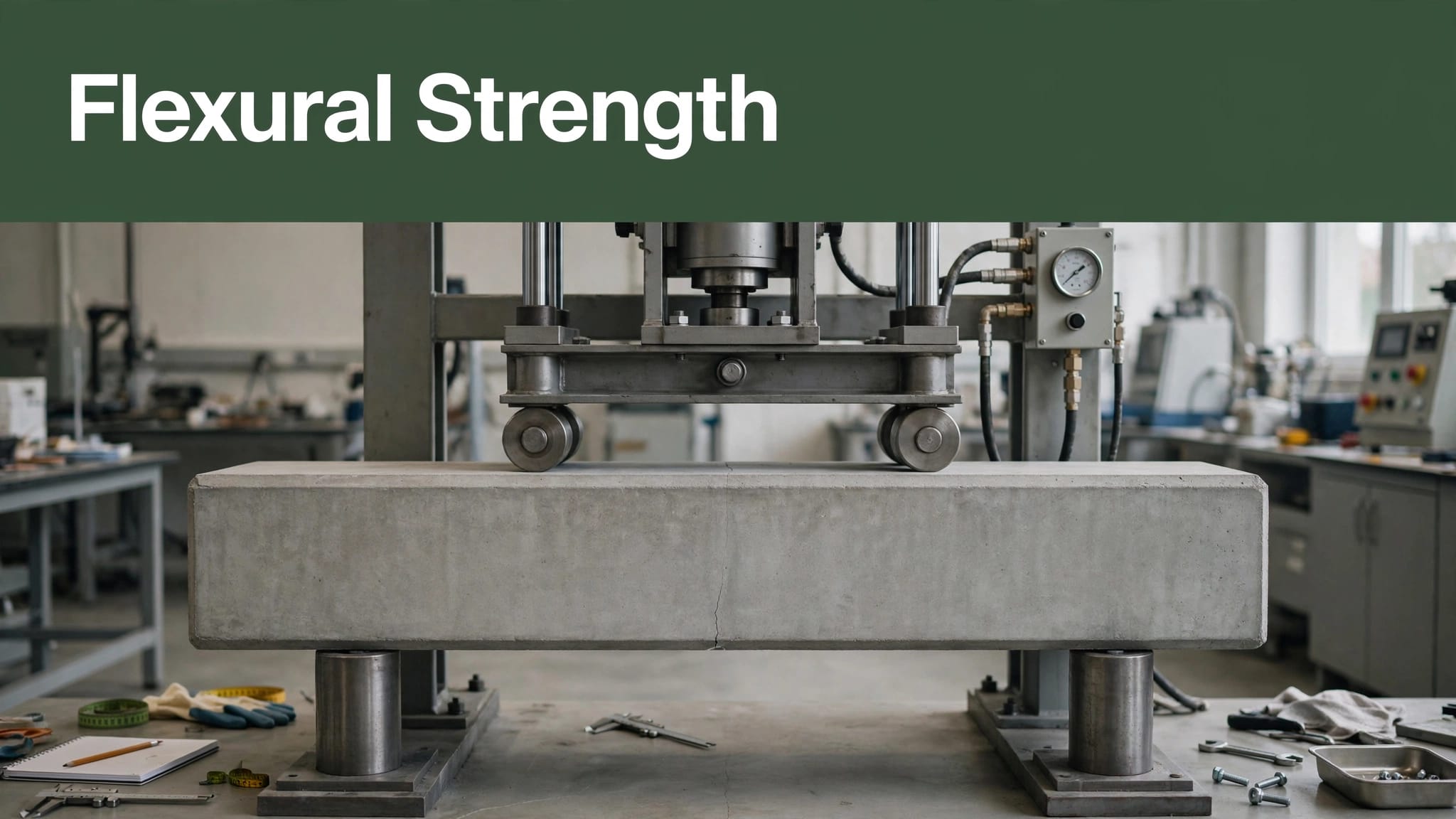 concrete flexural strength testing
